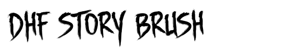 DHF Story Brush fuente