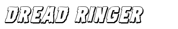 Dread Ringer font preview