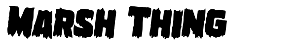 Marsh Thing fuente