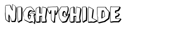 Nightchilde font preview