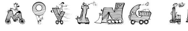 Moving Letters fuente
