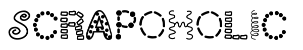 ScrapOHolic font preview