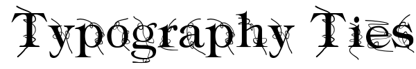 Typography Ties fuente