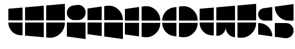 Windows Icon Font fuente