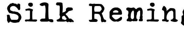 Silk Remington fuente
