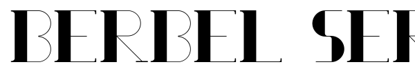 Berbel Serif fuente