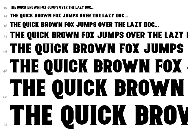 Nurjan font waterfall