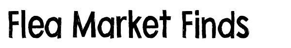 Flea Market Finds fuente