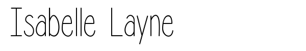 Isabelle Layne fuente