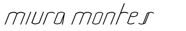 Miura Montes fuente