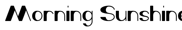 Morning Sunshine fuente