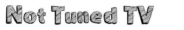 Not Tuned TV fuente
