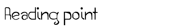 Reading point fuente