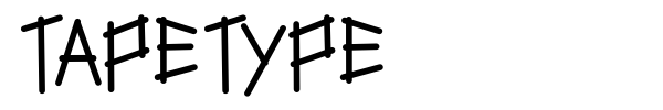 Tapetype fuente