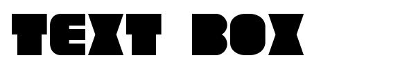 Text Box fuente
