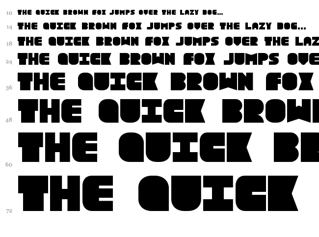 Text Box font waterfall