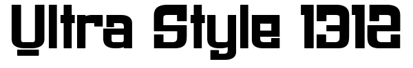 Ultra Style 1312 fuente