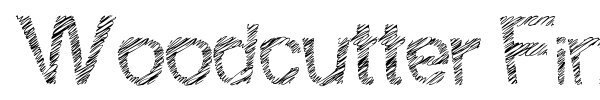 Woodcutter Fine Scketch fuente
