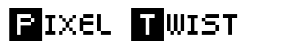 Pixel Twist fuente