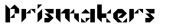 Prismakers font preview
