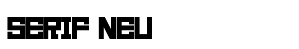 Serif Neu fuente