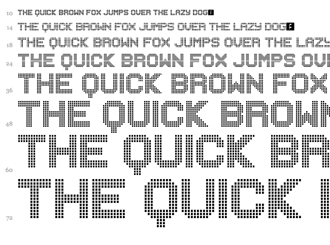 Musicnet font waterfall