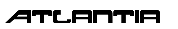 Atlantia font preview