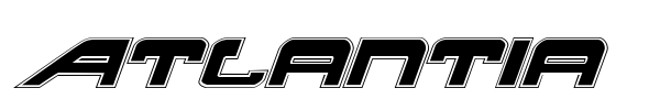Atlantia font preview