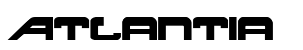 Atlantia font preview
