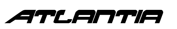 Atlantia font preview