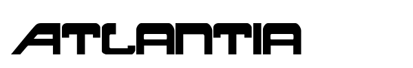 Atlantia font preview