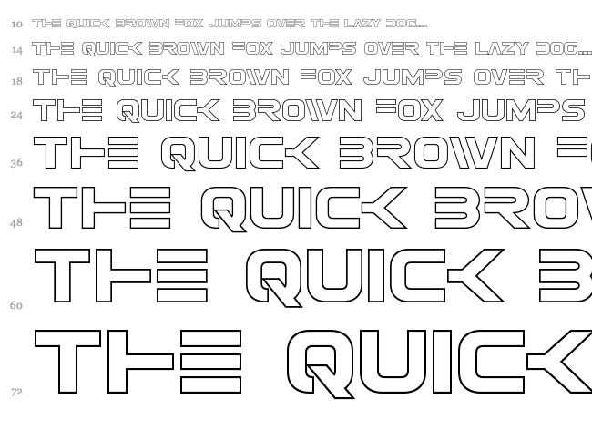 Eurofighter font waterfall