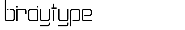 Graytype font preview