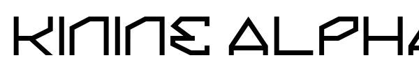 Kinine Alpha fuente
