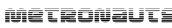 Metronauts font preview