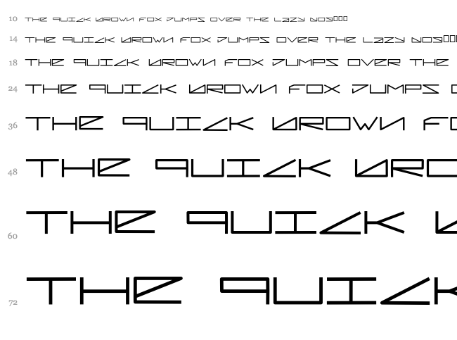 Pleiadian font waterfall
