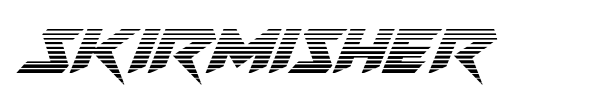 Skirmisher font preview