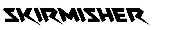 Skirmisher font preview