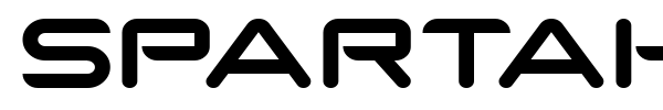SparTakus font preview