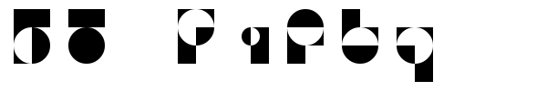 50 Fifty font preview