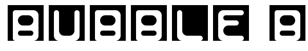 Bubble Border font preview