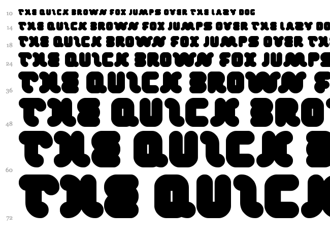 Day Dreamer font waterfall