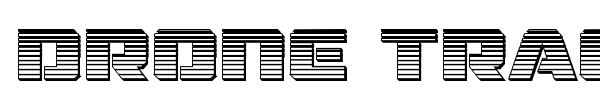 Drone Tracker font preview