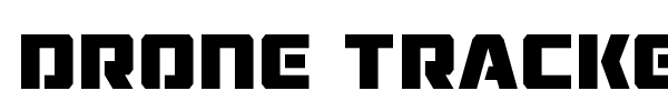 Drone Tracker font preview