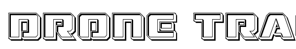 Drone Tracker font preview