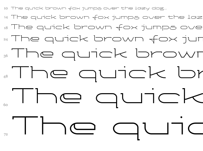 Ketosag font waterfall