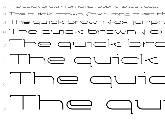 Ketosag font waterfall