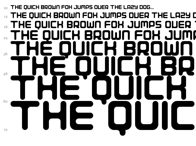 Porque font waterfall