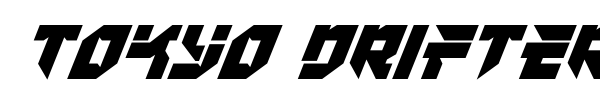 Tokyo Drifter font preview