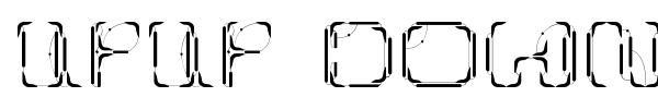 UpUp DownDown font preview
